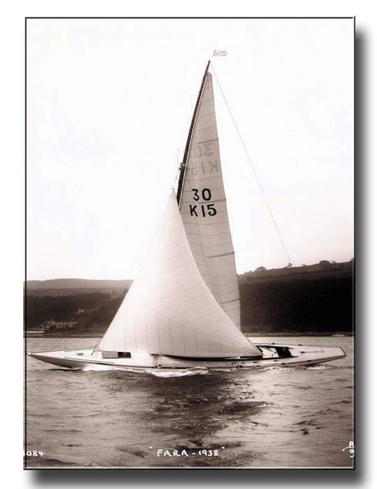 Die FARA K-15, von Mylne gezeichnet, im Jahre 1938